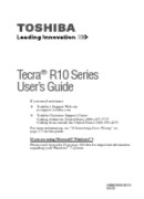 Toshiba PTRB1U-01V013 User Manual